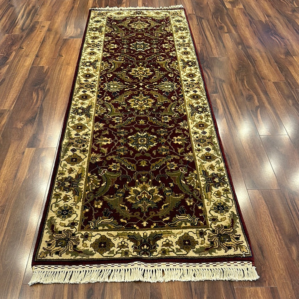 Kaoud Rugs 2.7X7.10 Runner BURGUNDY ANT. SULTANABAD Area Rug