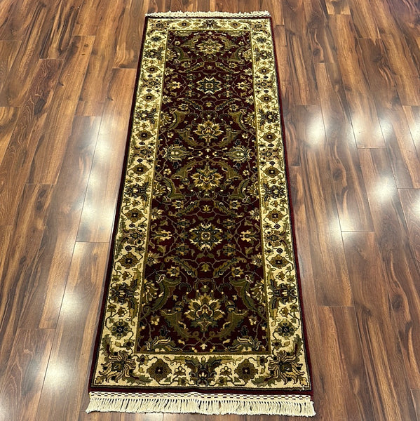 Kaoud Rugs 2.7X7.10 Runner BURGUNDY ANT. SULTANABAD Area Rug