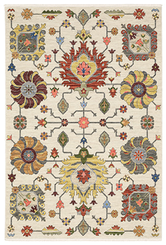 Oriental Weavers LUCCA 8111w Ivory