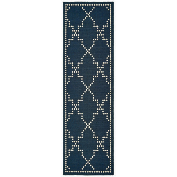 Oriental Weavers MARINA 7765b Navy