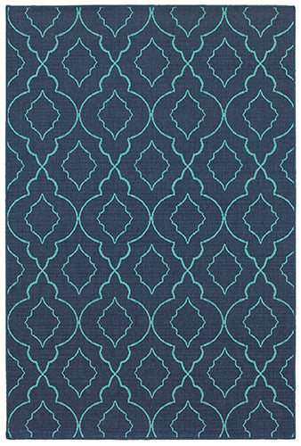 Oriental Weavers MERIDIAN 7541b Navy