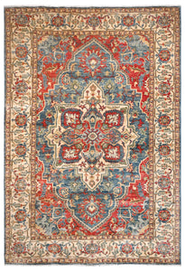 KAOUD RUGS LIGHT BLUE TABRIZ-S  AREA RUG