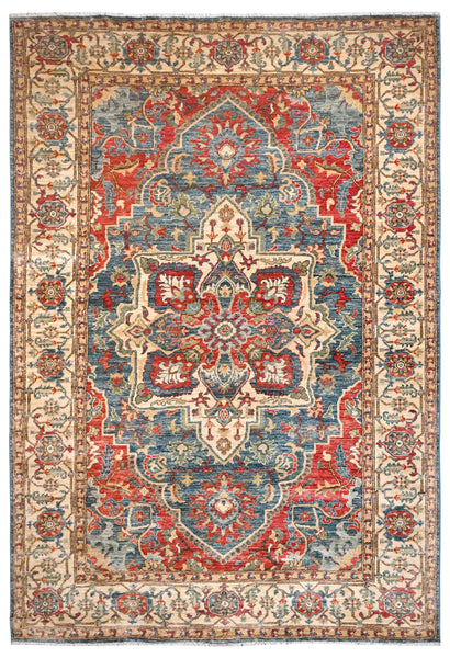 KAOUD RUGS LIGHT BLUE TABRIZ-S  AREA RUG