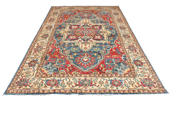 KAOUD RUGS LIGHT BLUE TABRIZ-S  AREA RUG