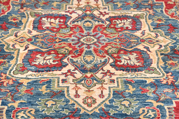 KAOUD RUGS LIGHT BLUE TABRIZ-S  AREA RUG