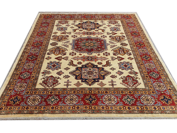 Kaoud Rugs 8.2X9.8 Rectangle Ivory KAZAK Area Rug