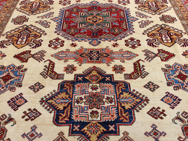 Kaoud Rugs 8.2X9.8 Rectangle Ivory KAZAK Area Rug