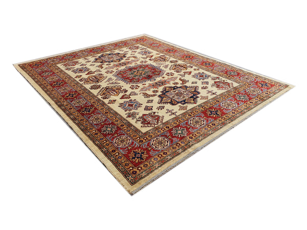 Kaoud Rugs 8.2X9.8 Rectangle Ivory KAZAK Area Rug