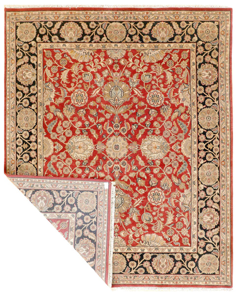 Kaoud Rugs Red Ant. Mahal 8.0 x 9.7 Area Rug