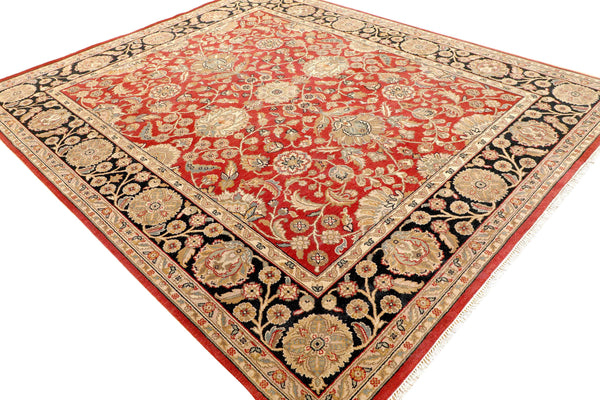 Kaoud Rugs Red Ant. Mahal 8.0 x 9.7 Area Rug