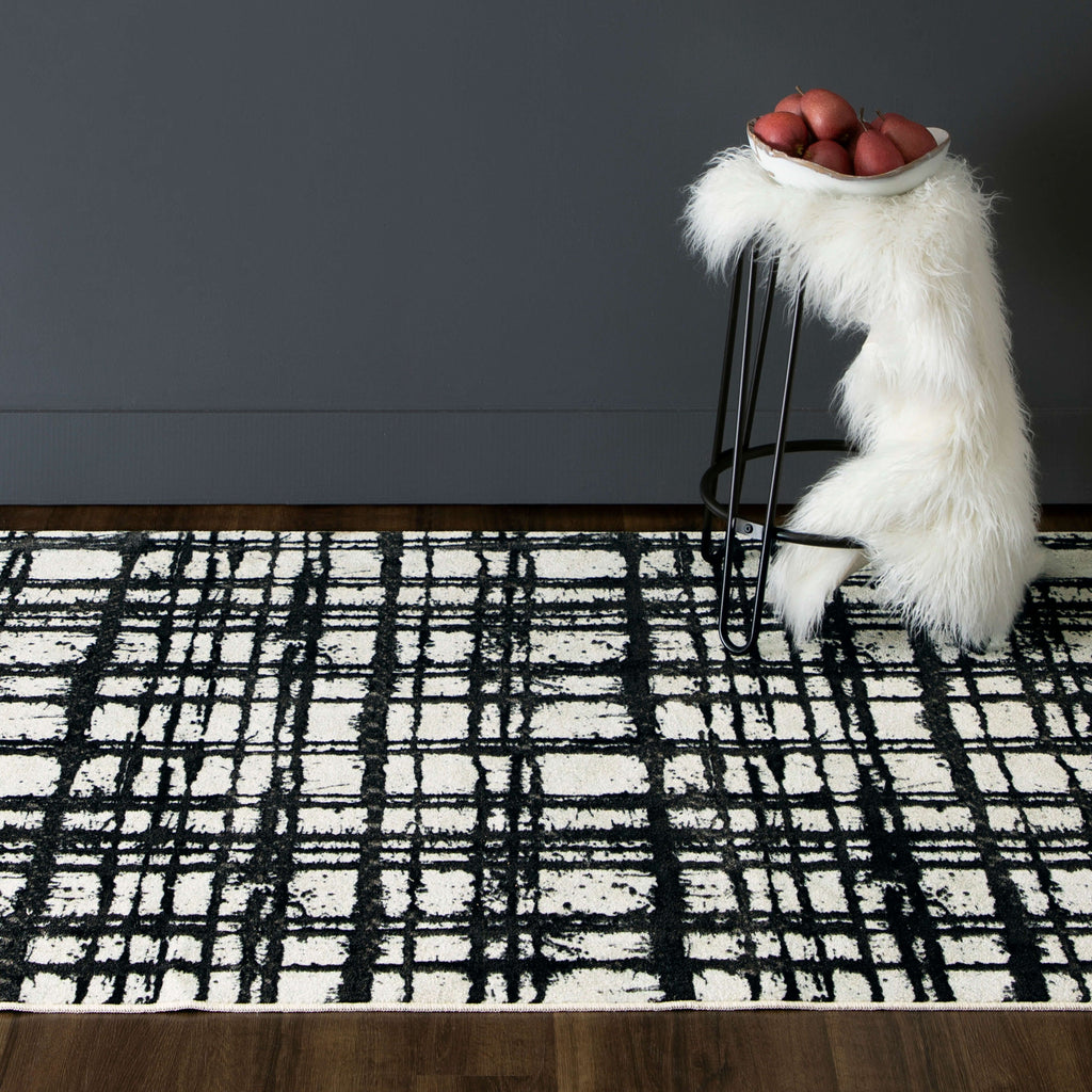 Karastan Evolution Black Area Rug