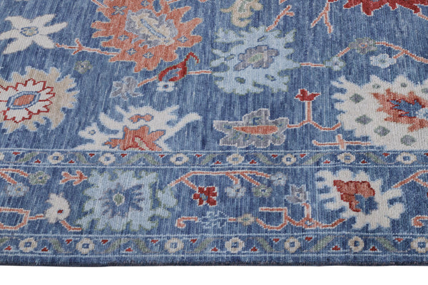 Kaoud Rugs 7.11X10.2 Rectangle Blue Mahal Area Rug