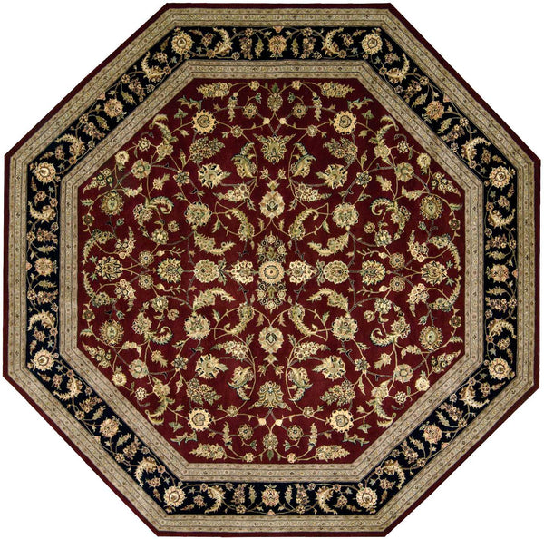 Nourison 2000 2002 Burgundy Area Rug  Red