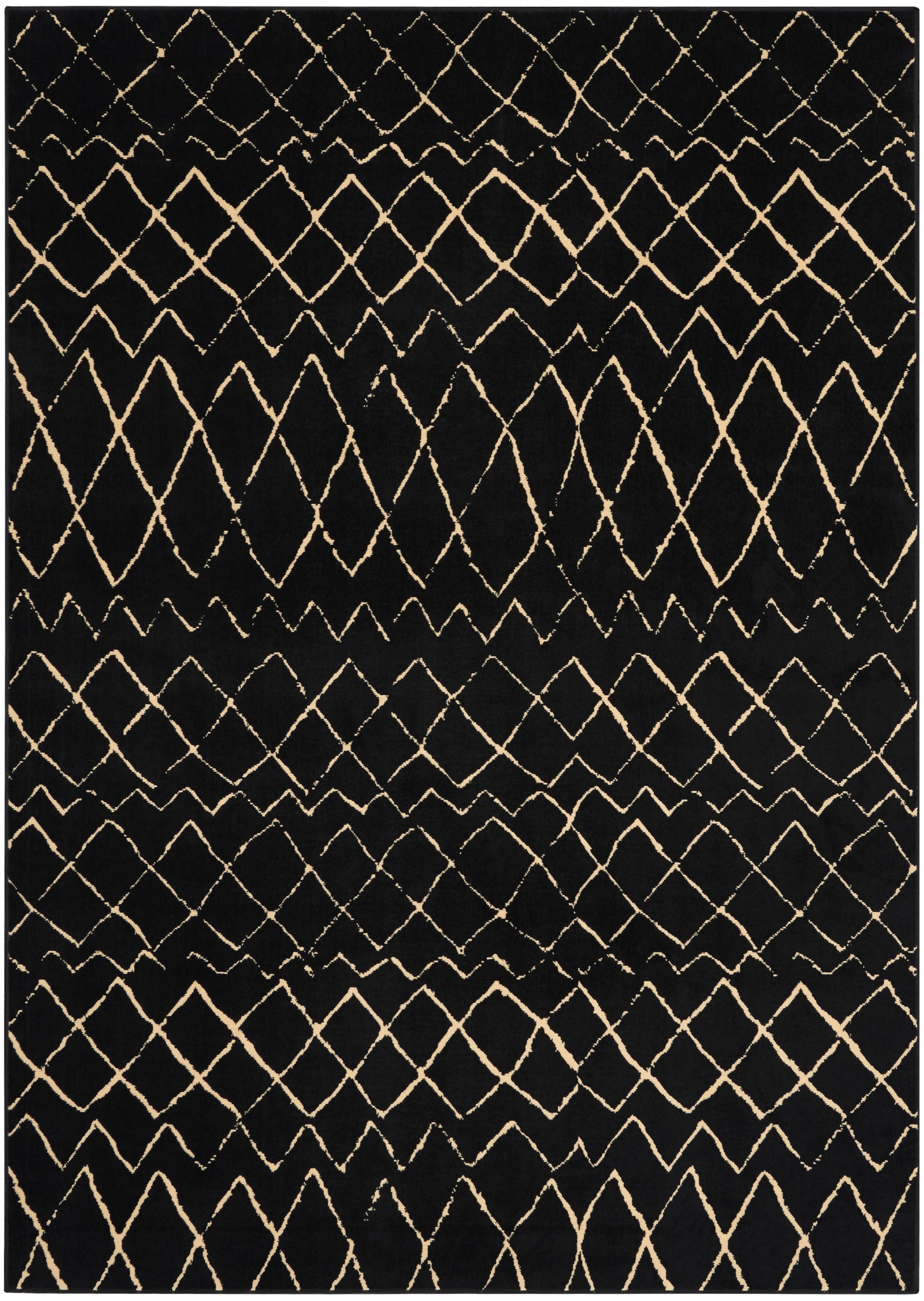 Nourison Grafix GRF04 Black Area Rug  Black