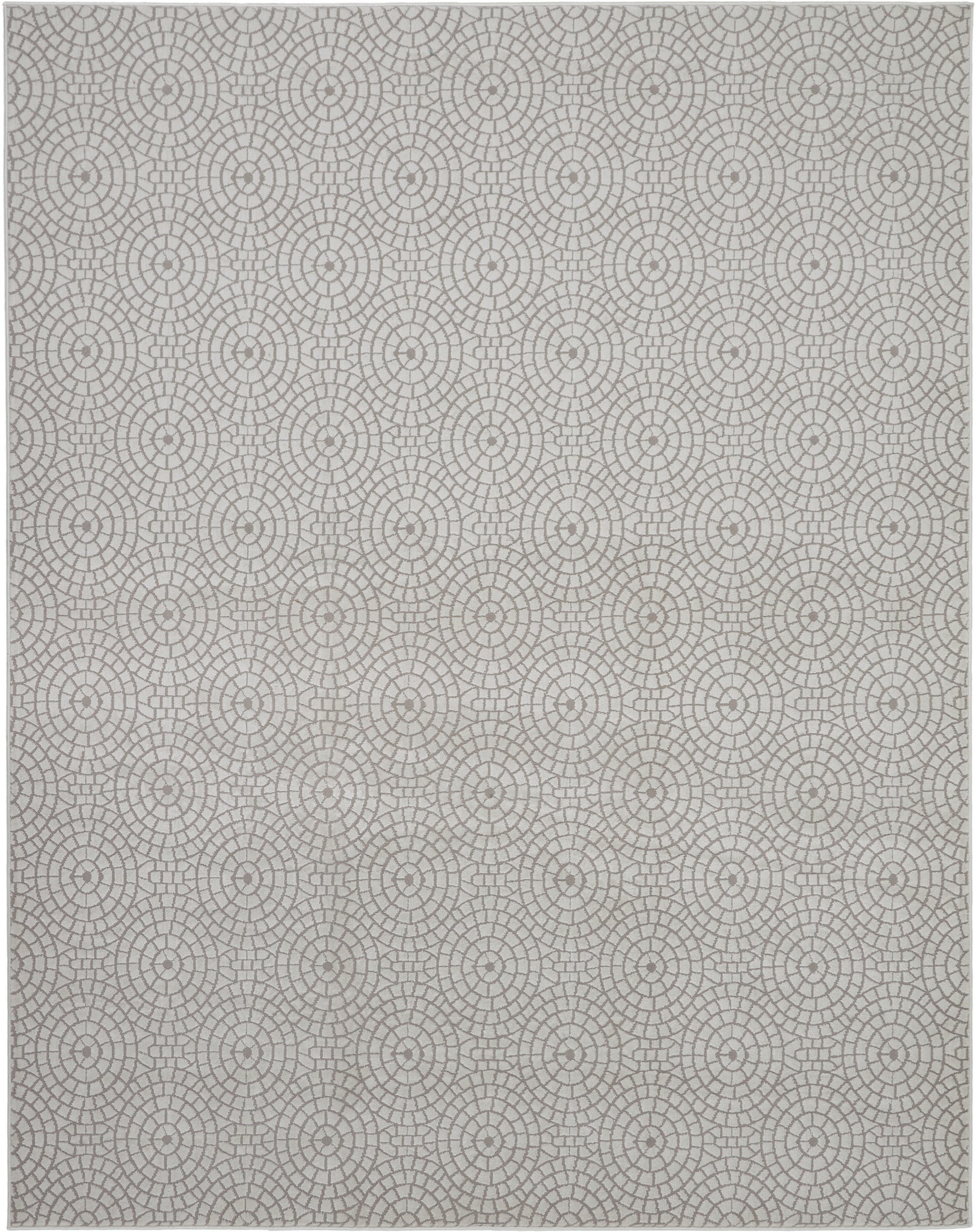 Nourison Urban Chic URC04 Cream Area Rug  Grey