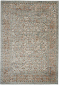 kathy ireland Home Malta MAI09 Slate Area Rug  Grey