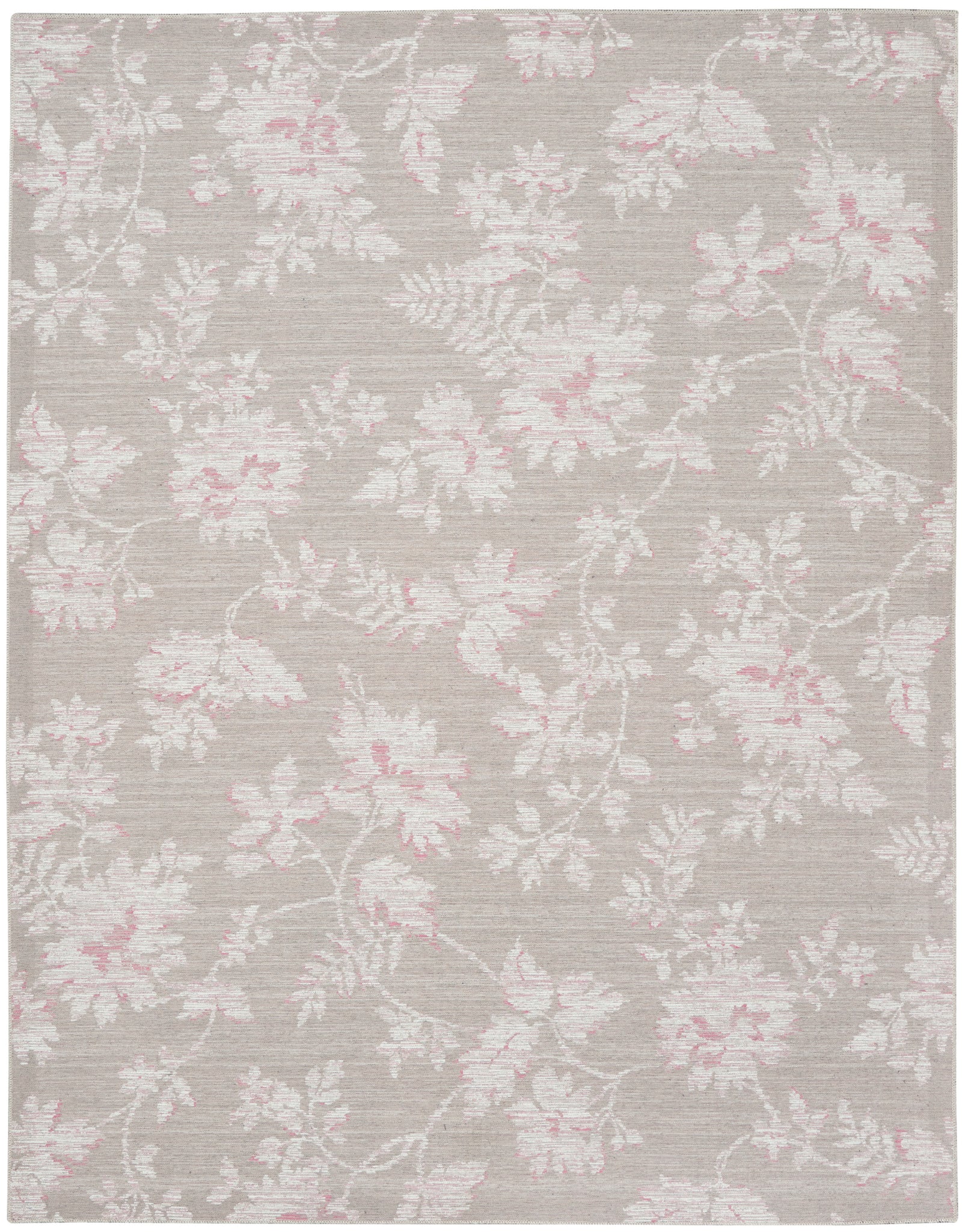 Waverly Washables Collection WAW02 Natural Area Rug  Tan