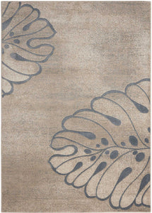 Nourison Maxell MAE04 Beige Area Rug  Beige