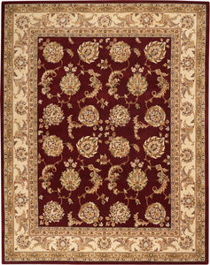 Nourison 2000 2022 Lacquer Area Rug  Red