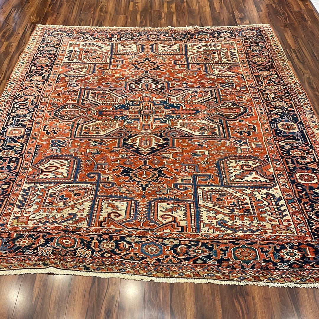 Kaoud Rugs HAND KNOTTED RUST WOOL TURKISH