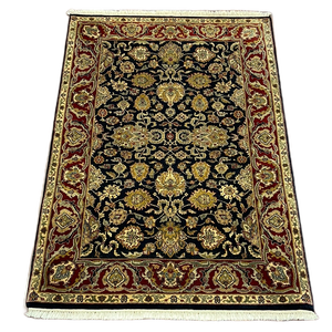 KAOUD RUGS 4.1X6 RECTANGLE BLACK ANT. SULTANABAD AREA RUG