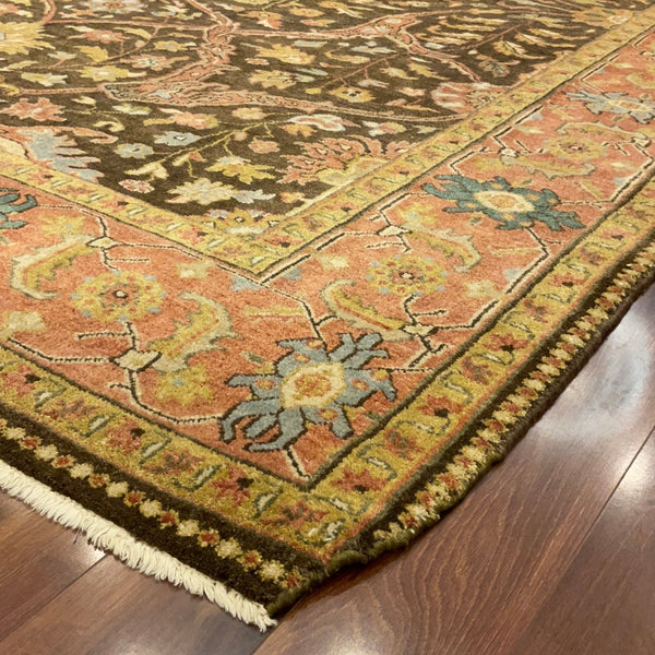 KAOUD RUGS 8'6" X 11'8" RECTANGLE BROWN ANT. MAHAL AREA RUG