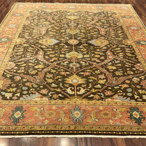 KAOUD RUGS 8'6" X 11'8" RECTANGLE BROWN ANT. MAHAL AREA RUG