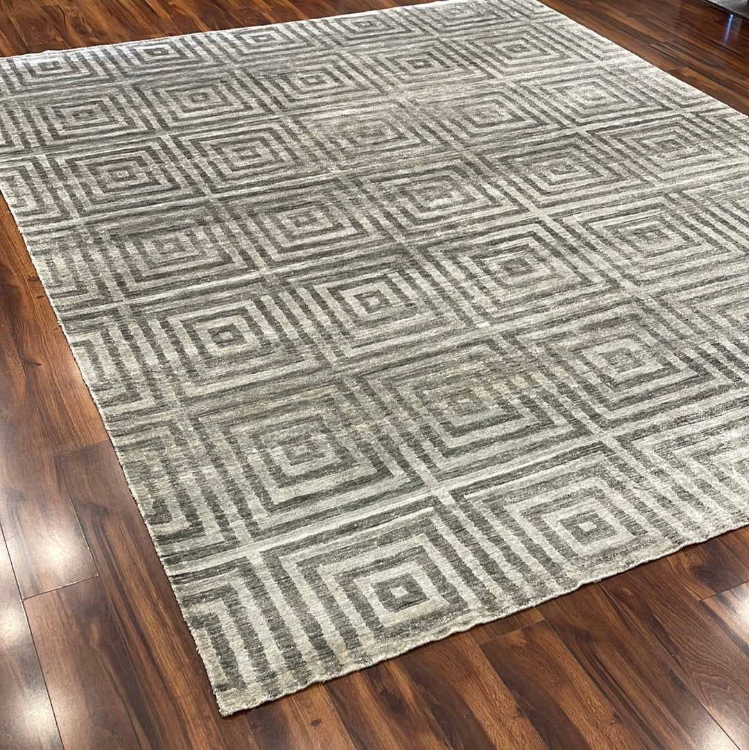 KAOUD RUGS 8X10.2 RECTANGLE GREY CONTEMP-S AREA RUG