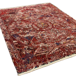 KAOUD RUGS 8X10.2 RECTANGLE RED CONTEMP AREA RUG