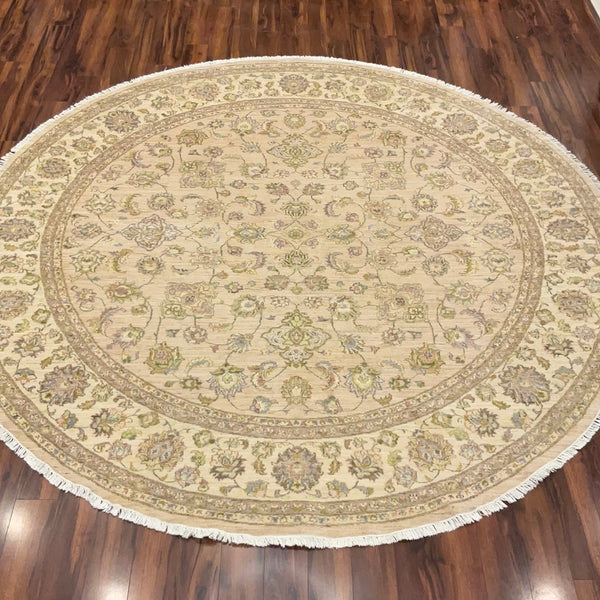 KAOUD RUGS 10X10.1 ROUND BEIGE ANT. MAHAL AREA RUG