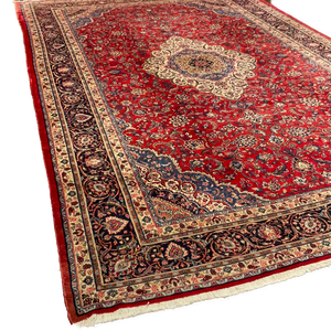 KAOUD RUGS 10.2X16.3 RECTANGLE RED KAZVIN AREA RUG