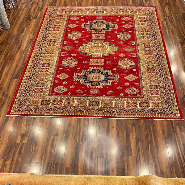 KAOUD RUGS 8.11X11.8 RECTANGLE RED ANT. SHIRAZ AREA RUG