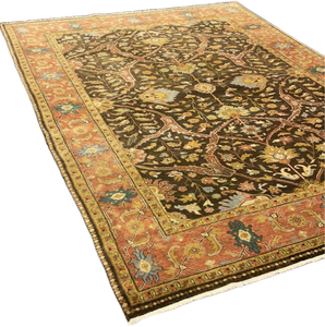 KAOUD RUGS 8'6" X 11'8" RECTANGLE BROWN ANT. MAHAL AREA RUG