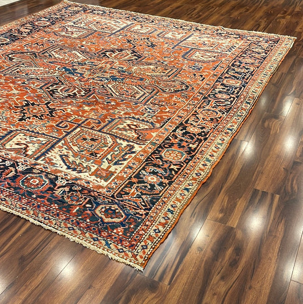 KAOUD RUGS 9X10.10 RECTANGLE RUST HERIZ AREA RUG