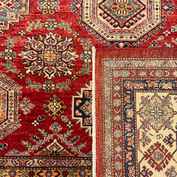 KAOUD RUGS 10X13.10 RECTANGLE RED ANT. SHIRVAN AREA RUG