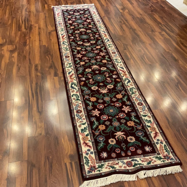 KAOUD RUGS 2.7X12 RUNNER BURGUNDY GARDEN AREA RUG