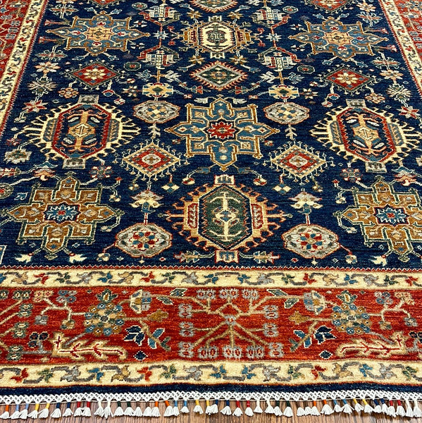 Kaoud Rugs 6.3X9.1 Rectangle  ANT. TABRIZ Area Rug