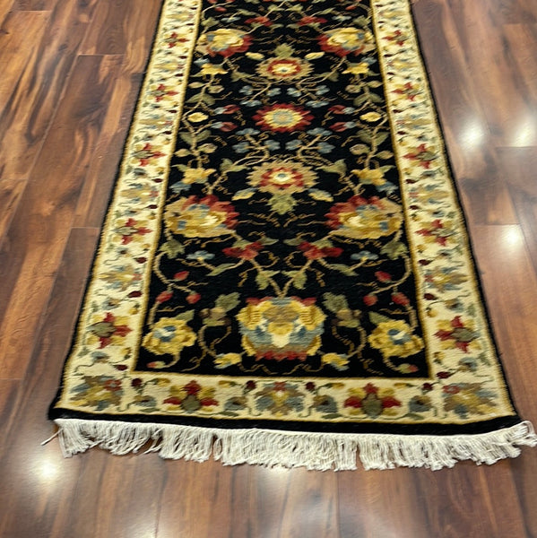 KAOUD RUGS 2.6X12 RUNNER BLACK MAHAL AREA RUG