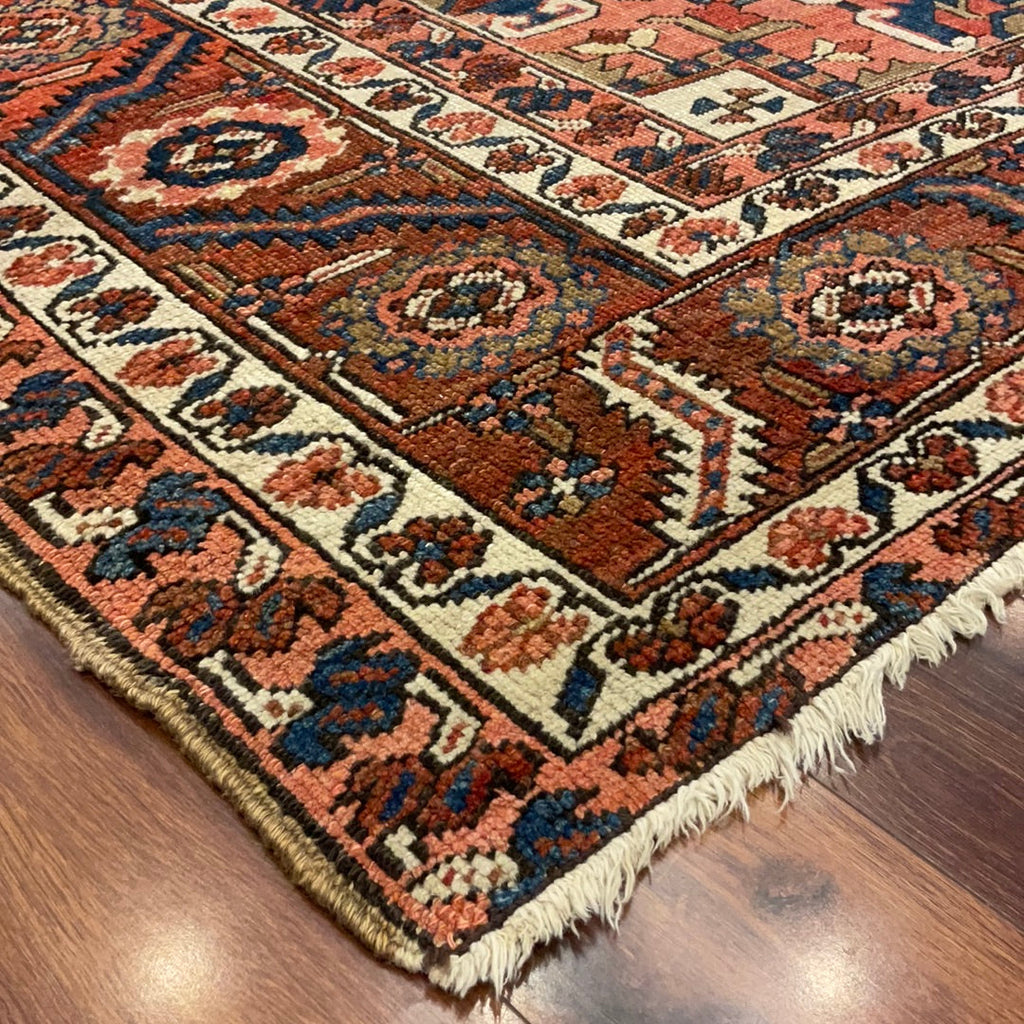 Kaoud Rugs Hand Knotted RUST WOOL ANT. SHIRAZ