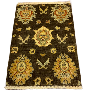 KAOUD RUGS 2X3 RECTANGLE BROWN CONTEMP AREA RUG