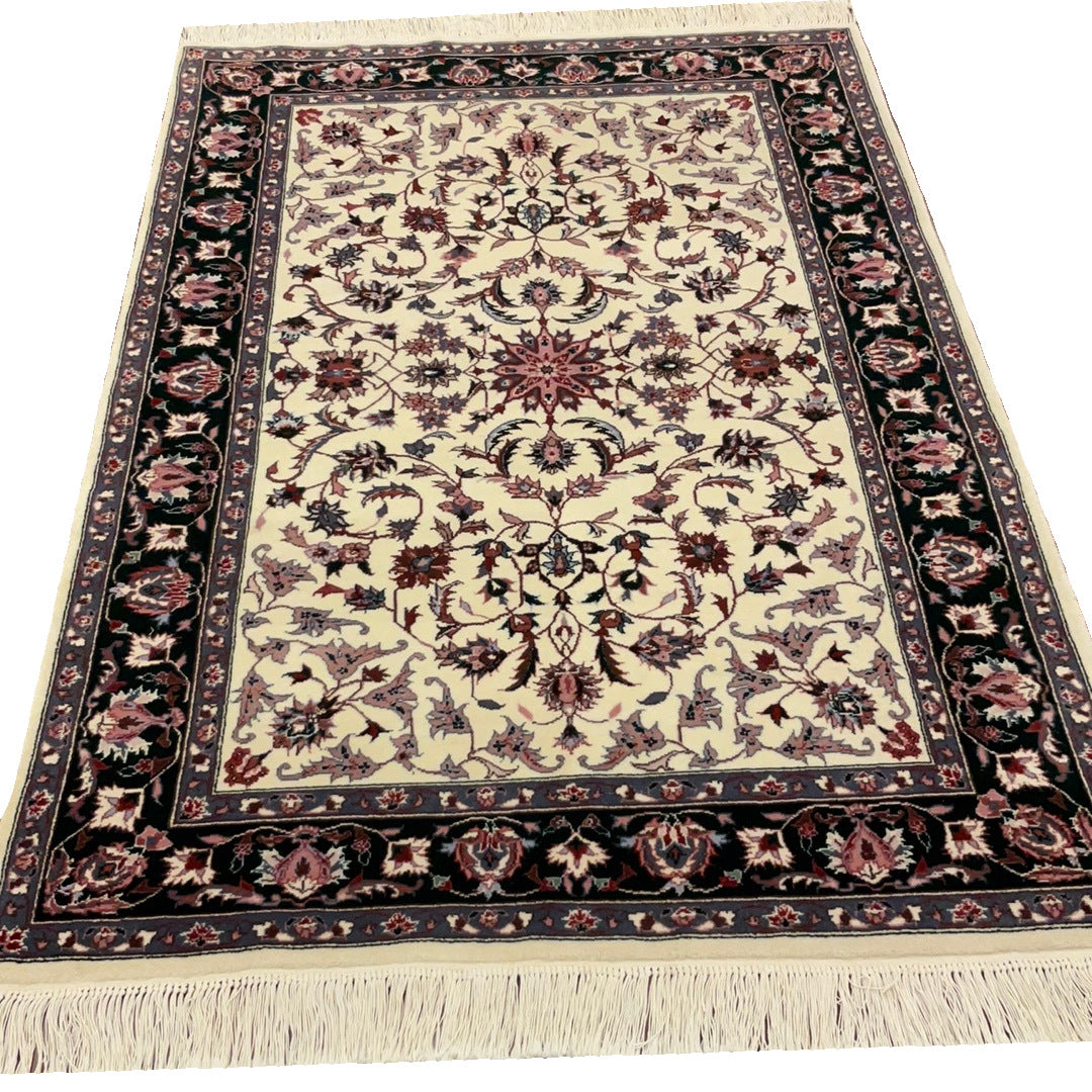 KAOUD RUGS 4X6 RECTANGLE IVORY GHOUM AREA RUG