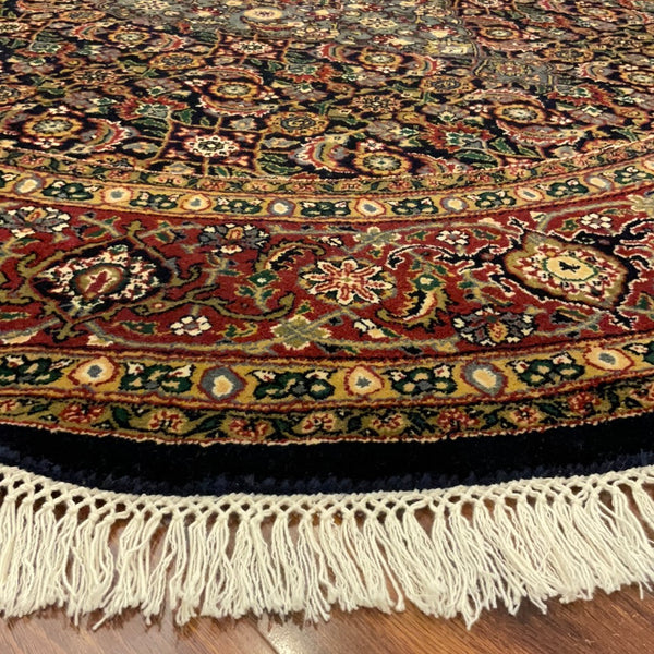 KAOUD RUGS 6X6 ROUND NAVY ANT. HAMADAN AREA RUG