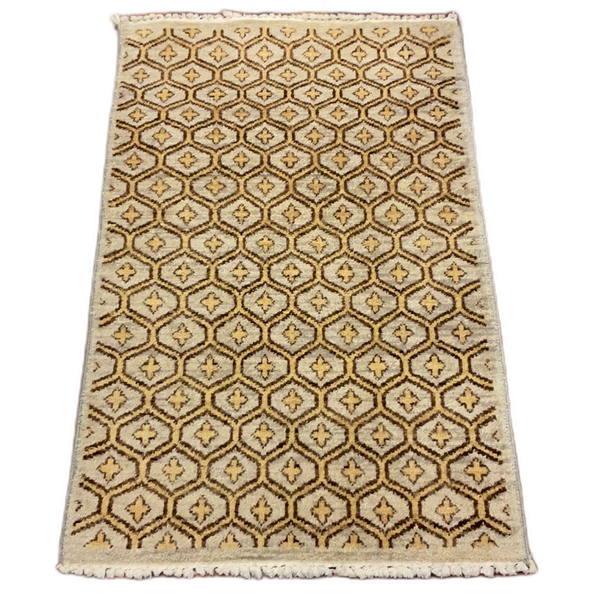 KAOUD RUGS 2X3 RECTANGLE BEIGE GABBEH AREA RUG