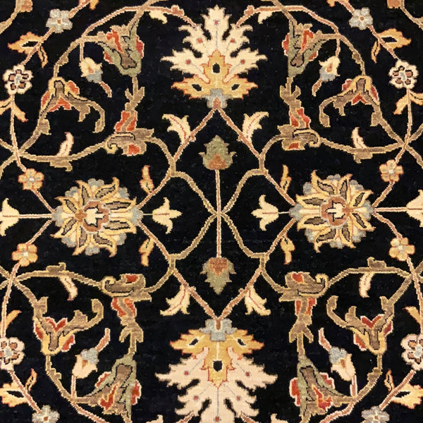 Kaoud Rugs Kaoud Rugs 6' x 6' Black Mahal Rug