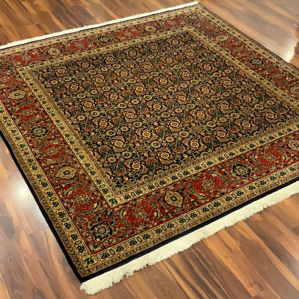 KAOUD RUGS 6X6 SQUARE NAVY HAMADAN AREA RUG