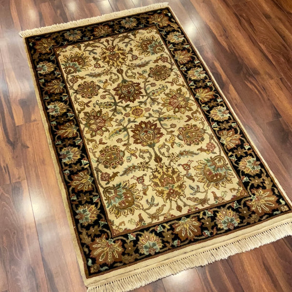 KAOUD RUGS 3X5 RECTANGLE BEIGE ANT. AGRA AREA RUG