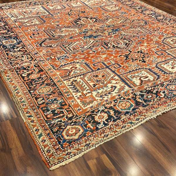 KAOUD RUGS 9X10.10 RECTANGLE RUST HERIZ AREA RUG