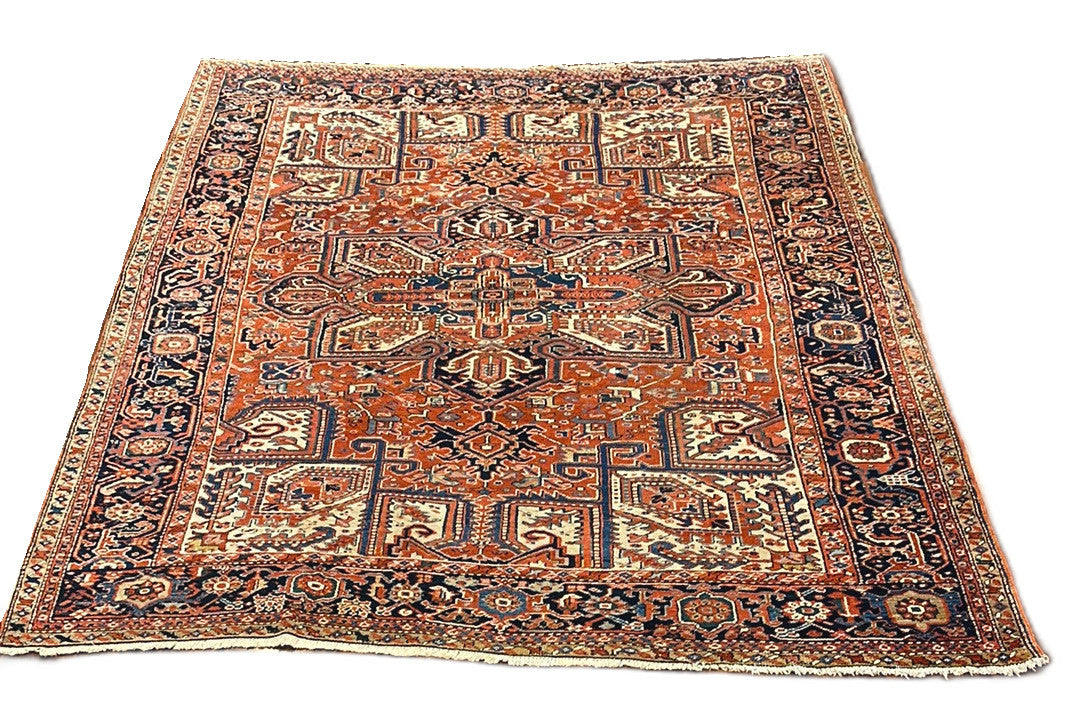 KAOUD RUGS 9X10.10 RECTANGLE RUST HERIZ AREA RUG