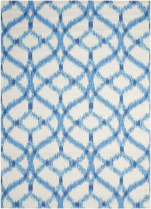 Waverly Sun N' Shade SND05 Aegean Area Rug  Blue