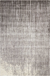 Nourison Twilight TWI14 Smoke Area Rug  Grey